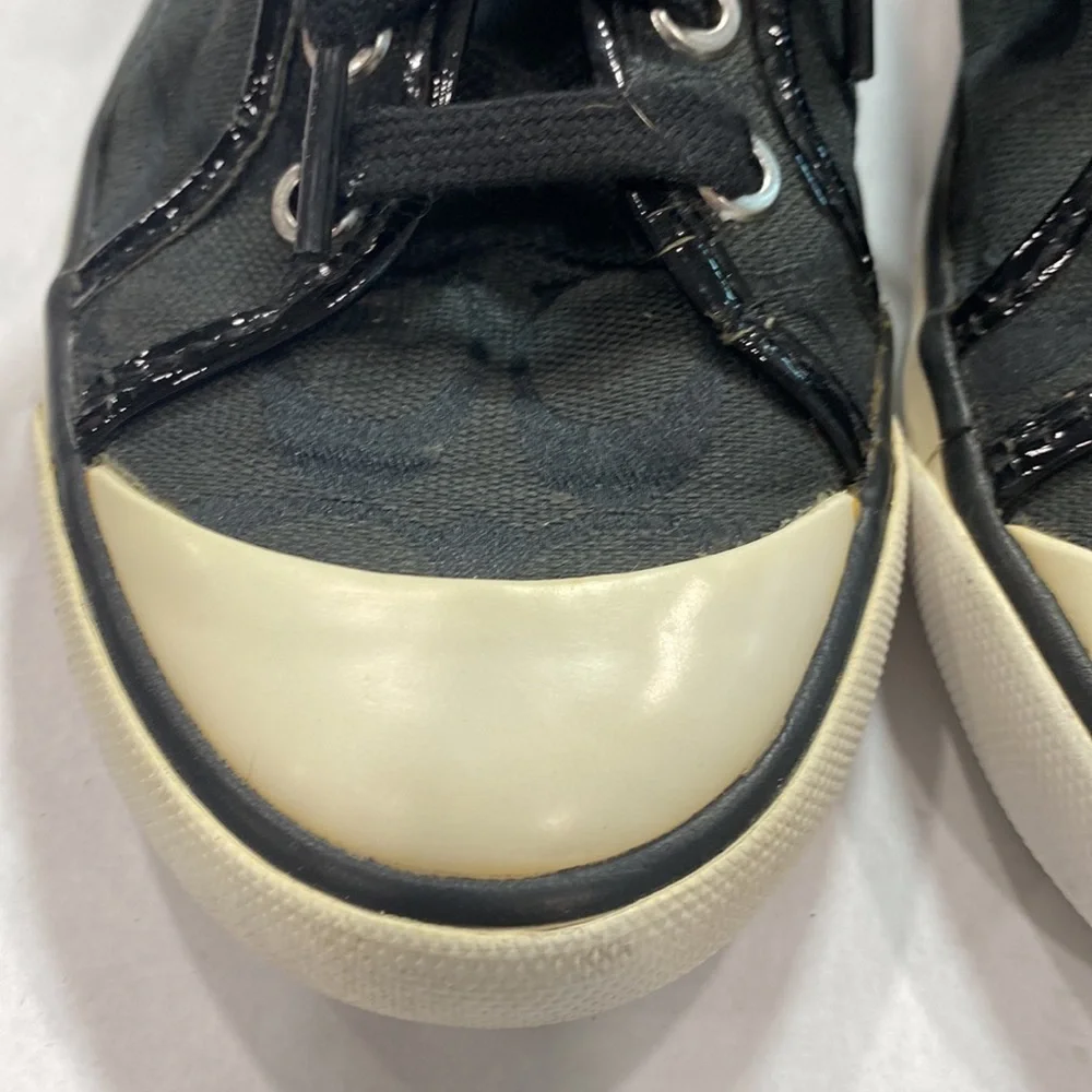 Coach Barrette‎ logo monogram sneakers black